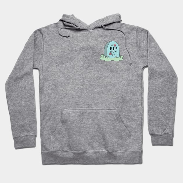 RIP le fun -- POCKET PRINT Hoodie by Pare-Cliche